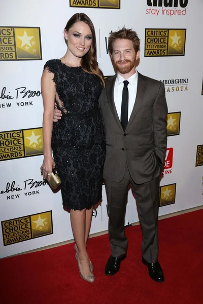 Clare verlenen, seth green — Stockfoto