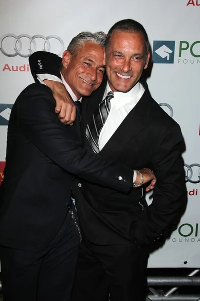 Greg Louganis, Johnny Chaillot — Stock Photo, Image