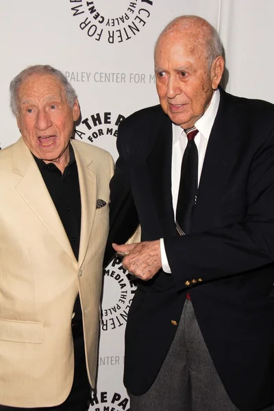 Mel Brooks, Carl Reiner — Stock fotografie