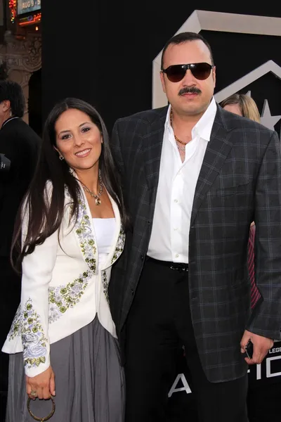 Aneliz Aguilar, Pepe Aguilar —  Fotos de Stock