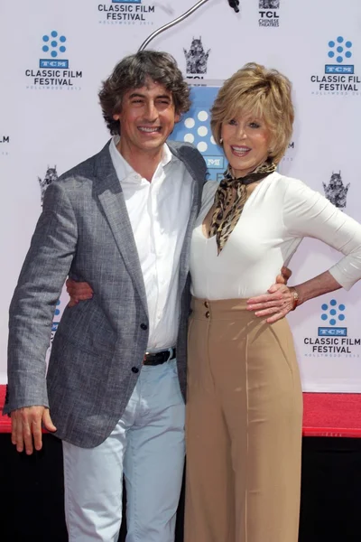 Alexander Payne, Jane Fonda — Stock fotografie