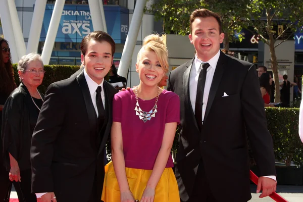 Nathan Kress, Jennette Mccurdy, Noah Munck — Zdjęcie stockowe