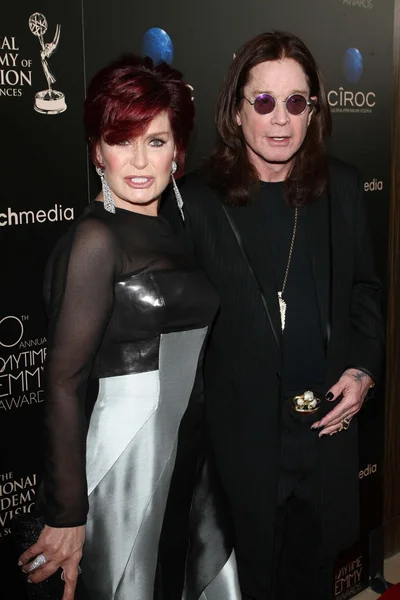 Sharon osbourne a ozzy osbourne — Stock fotografie