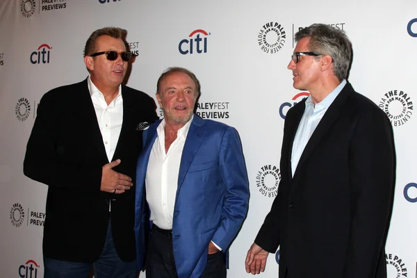 James Caan, con Robb Cullen e Mark Cullen — Foto Stock