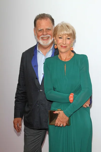 Taylor hackford i helen mirren — Zdjęcie stockowe