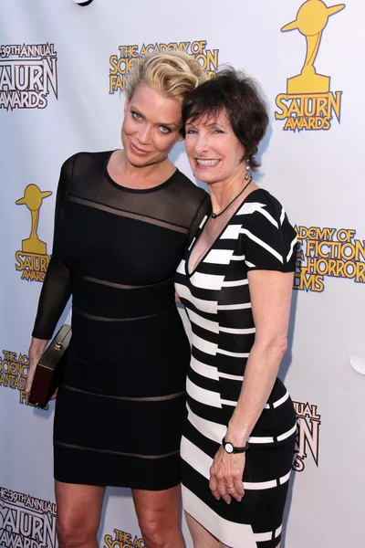 Laurie Holden, Gale Anne Hurd — Zdjęcie stockowe