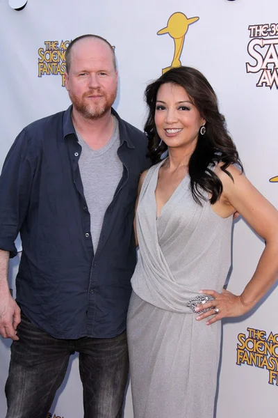 Joss Whedon, Ming-Na Wen — Stockfoto