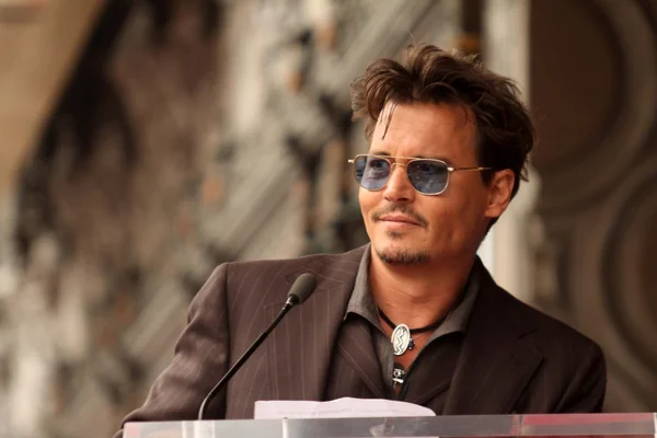 Johnny Depp. Obraz Stockowy