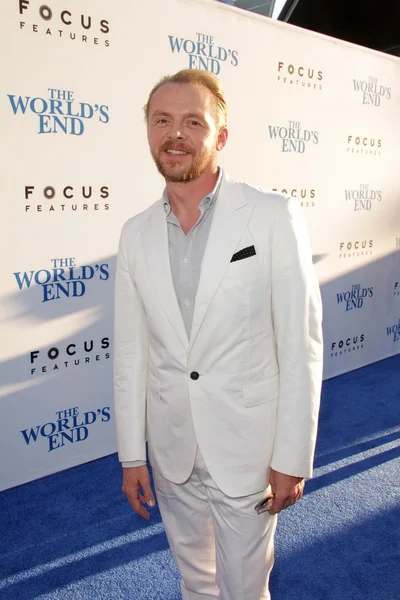 Simon Pegg — Stock Photo, Image