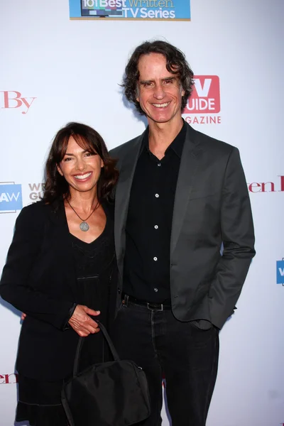 Susanna Hoffs, Jay Roach — Stock Photo, Image