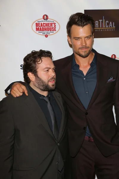 Dan Folger y Josh Duhamel — Foto de Stock