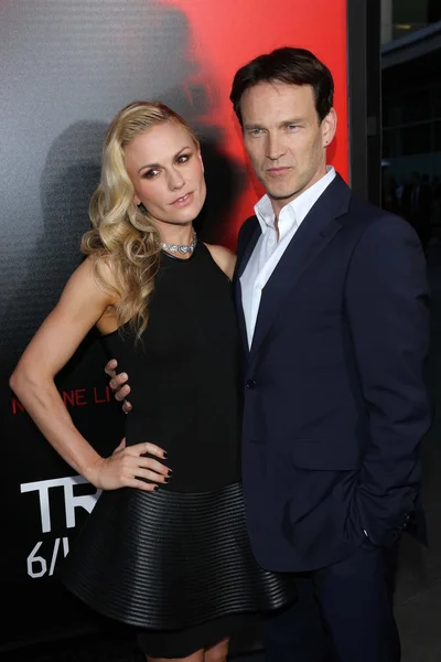 Anna Paquin and Stephen Moyer — Stock Photo, Image