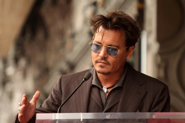 Johnny Depp. — Foto Stock