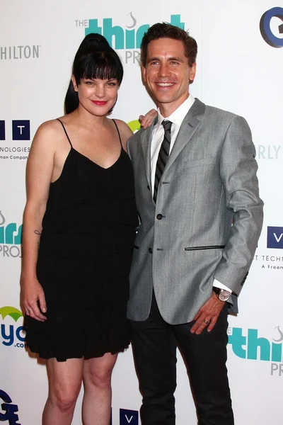 Pauley Perrette, Brian Dietzen — Stock fotografie