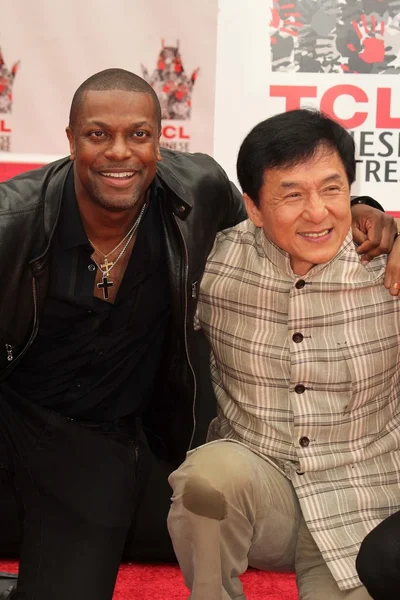 Chris Tucker, Jackie Chan — Stock Photo, Image