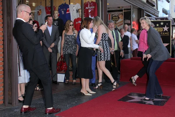 Ryan Murphy, Jane Lynch — Stock Photo, Image