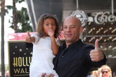 Vin Diesel ve kızı