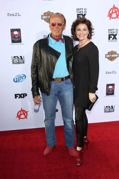 Peter Weller, Shari Stowe Weller — Stock Photo, Image