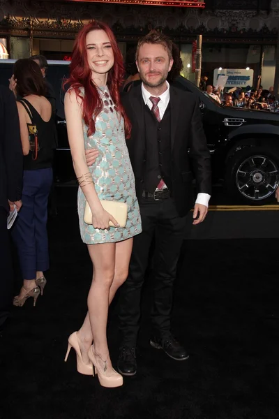 Chloe Dykstra, Chris Hardwick — Fotografia de Stock