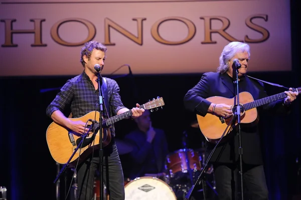 Dierks Bentley and Ricky Scaggs — Stock Photo, Image