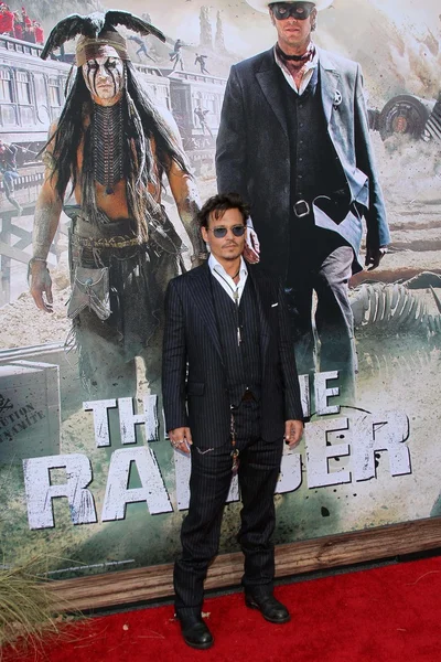 Johnny Depp Ordförande — Stockfoto