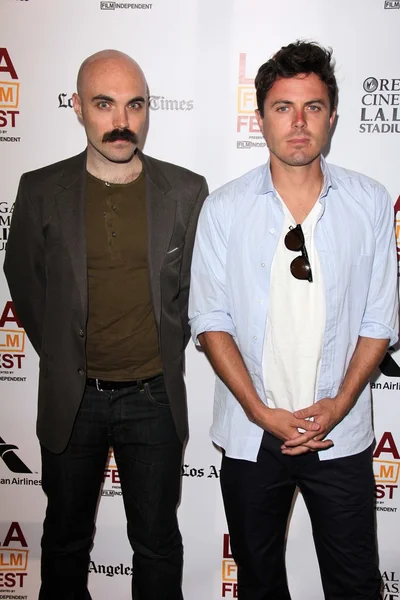 David Lowery, Casey Affleck — Foto de Stock