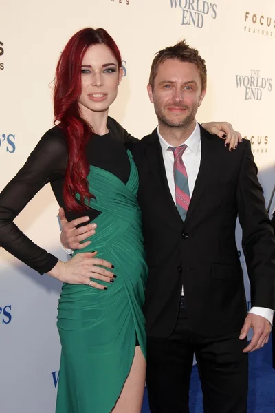 Chloe Dykstra, Chris Hardwick — Fotografia de Stock