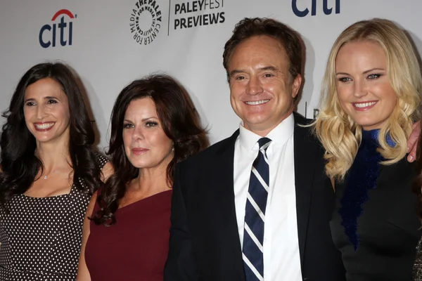 Michaela Watkins, Marcia Gay Harden, Bradley Whitford, Malin Akerman — Fotografia de Stock