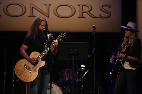 Jamey Johnson และ Hayley Williams — ภาพถ่ายสต็อก