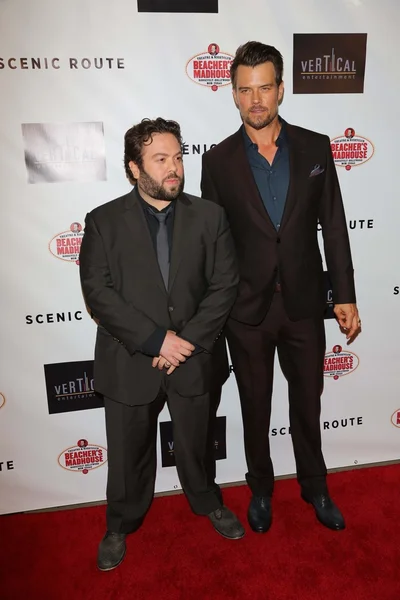 Dan Folger e Josh Duhamel — Fotografia de Stock