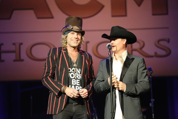 Grote Kenny en John Rich — Stockfoto