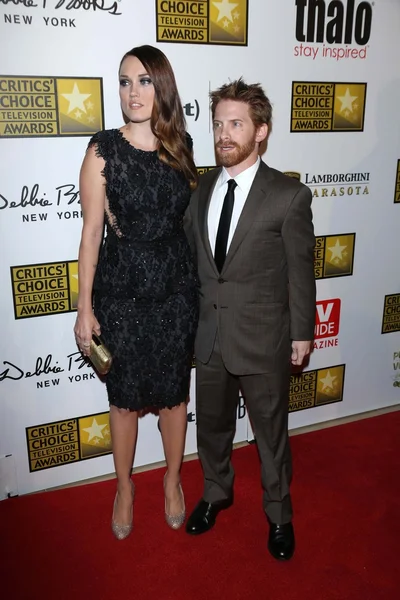 Clare verlenen, seth green — Stockfoto