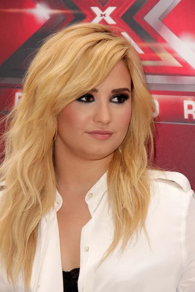 Demi Lovato Przewodniczący — Zdjęcie stockowe