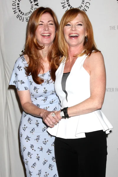 Dana Delany, Marg Helgenberger — Stock Photo, Image