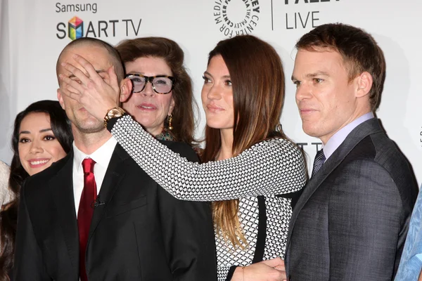 Desmond harrington, carpinteiro de jennifer, michael c. hall — Fotografia de Stock