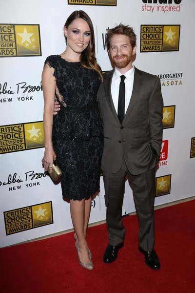 Clare Grant, Seth Green — Stock Photo, Image