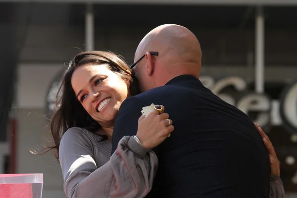 Michelle Rodriguez, Vin Diesel — Stock Image Michelle Rodriguez, Vin Diesel Royalty Free Stock Photos