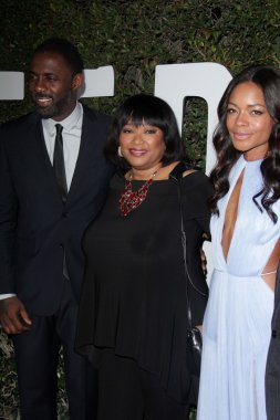Idris Elba, Zindzi Mandela, Naomie Harris