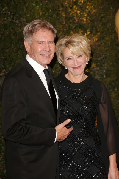 Harrison Ford, Emma Thompson — Stock Photo, Image