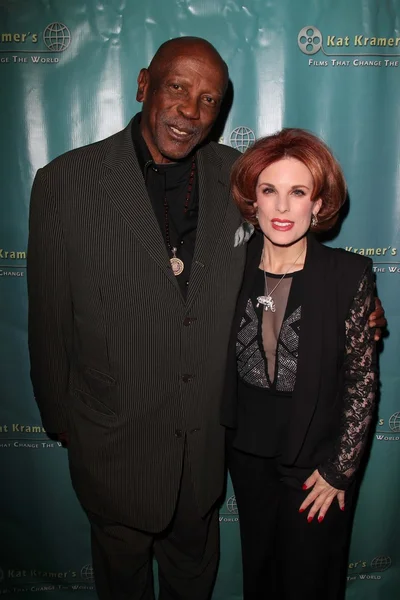 Kat Kramer, Louis Gossett Jr. . — Fotografia de Stock