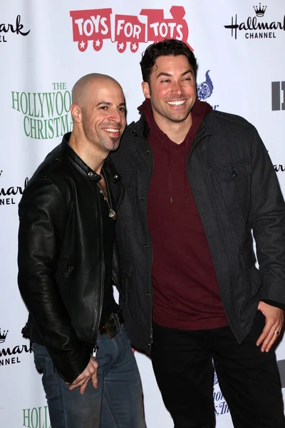 Chris Daughtry, Ace Young — Stock Photo, Image