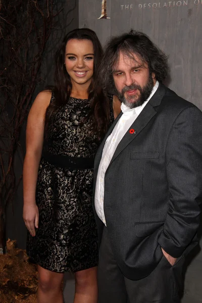 Katie Jackson and Peter Jackson — Stock Photo, Image