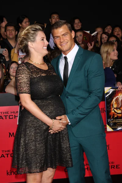 Alan Ritchson, Catherine Ritchson — Foto Stock