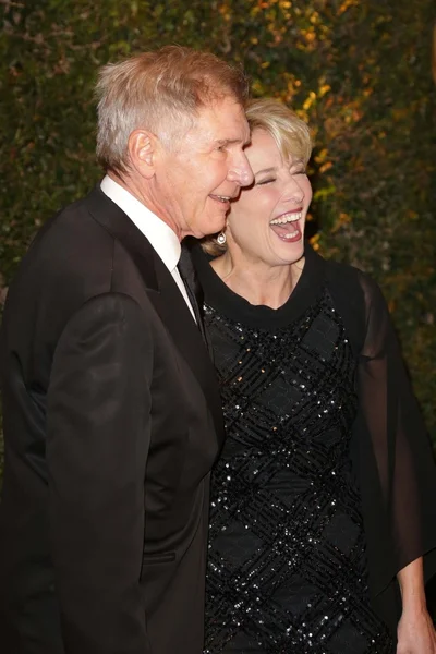 Harrison Ford, Emma Thompson — Stock Photo, Image