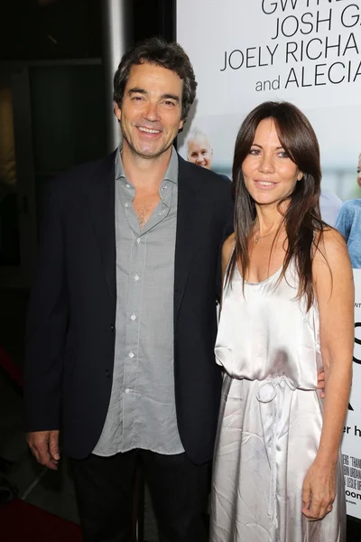 Jon Tenney, Leslie Urdang — Foto Stock