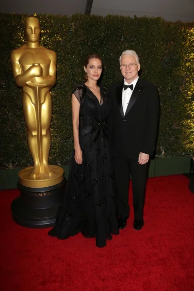 Angelina Jolie e Steve Martin — Foto Stock