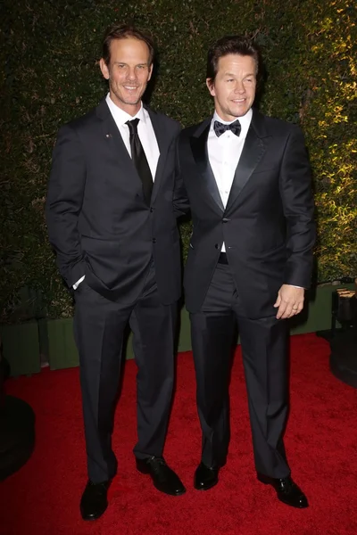 Peter Berg, Mark Wahlberg — Foto Stock