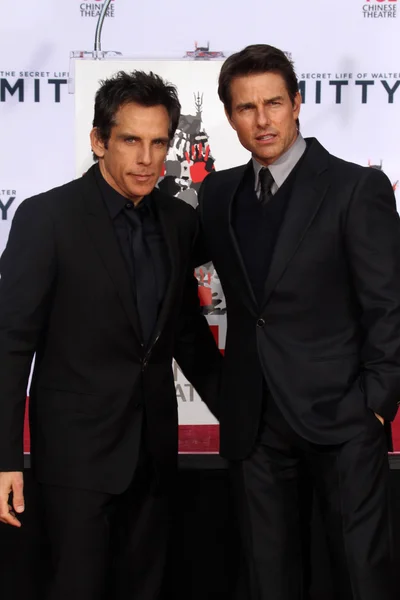 Tom Cruise e Ben Stiller — Fotografia de Stock