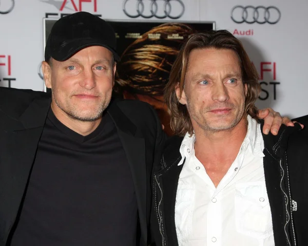 Woody Harrelson, Brett Harrelson — Foto de Stock