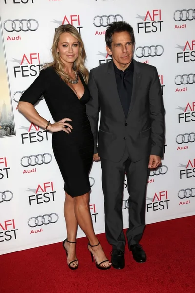 Ben Stiller, Christine Taylor — Foto de Stock